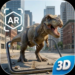 Значок Dinosaur Ar